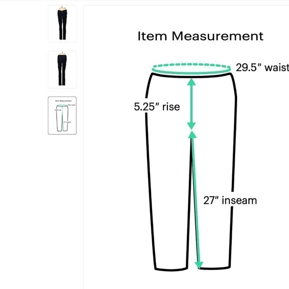 PAIGE Criss Cross Skinny Low Rise Jeans 23 Waist - Picture 3 of 3